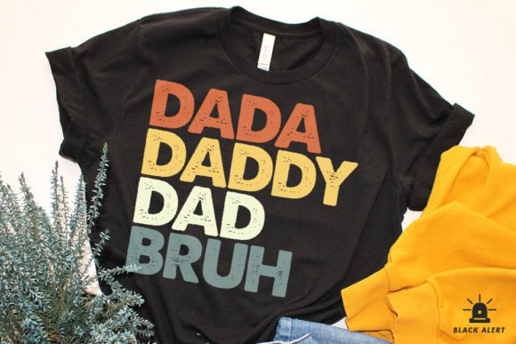 Celebrate Fatherhood with Retro Typography Design