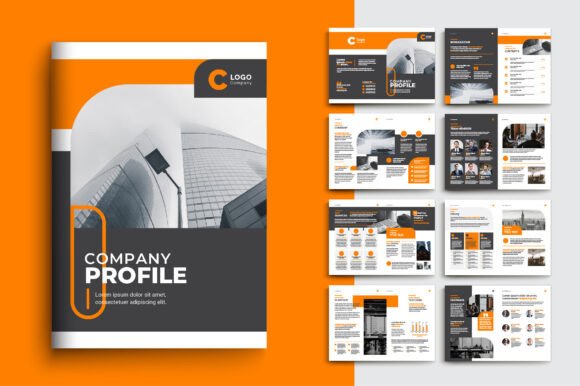 Company Profile Template Design: A Modern Branding Solution
