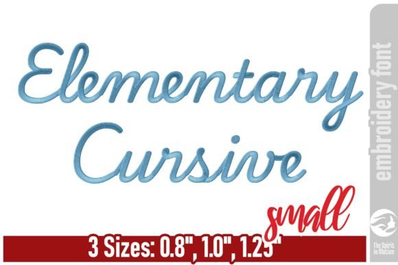 Elementary Cursive Embroidery Font: A Designer's Guide