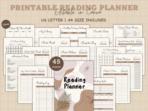 Master Your Literary Journey with a Customizable Reading Planner
