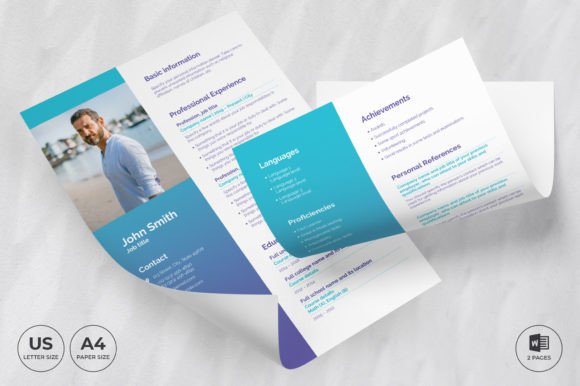 Medical Clinic Resume Template CV: Design That Commands Attention