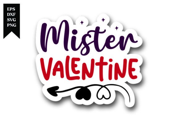 Mister Valentine Sticker Design: A Versatile Creative Asset