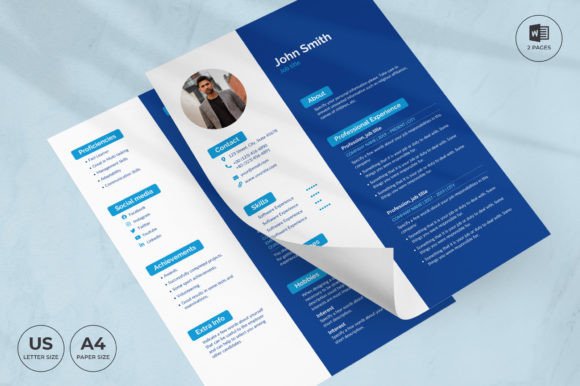 SEO Agency Resume Template CV