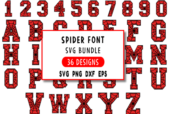 Spider Font SVG: Weaving a Spooky Web in Your Designs