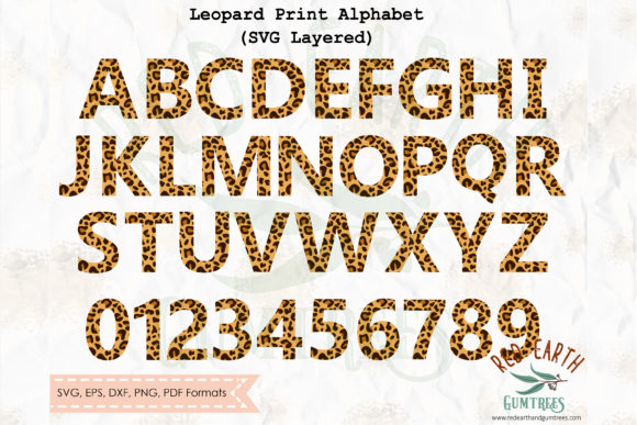 Wild Style: Integrating Leopard Print Letters into Modern Design